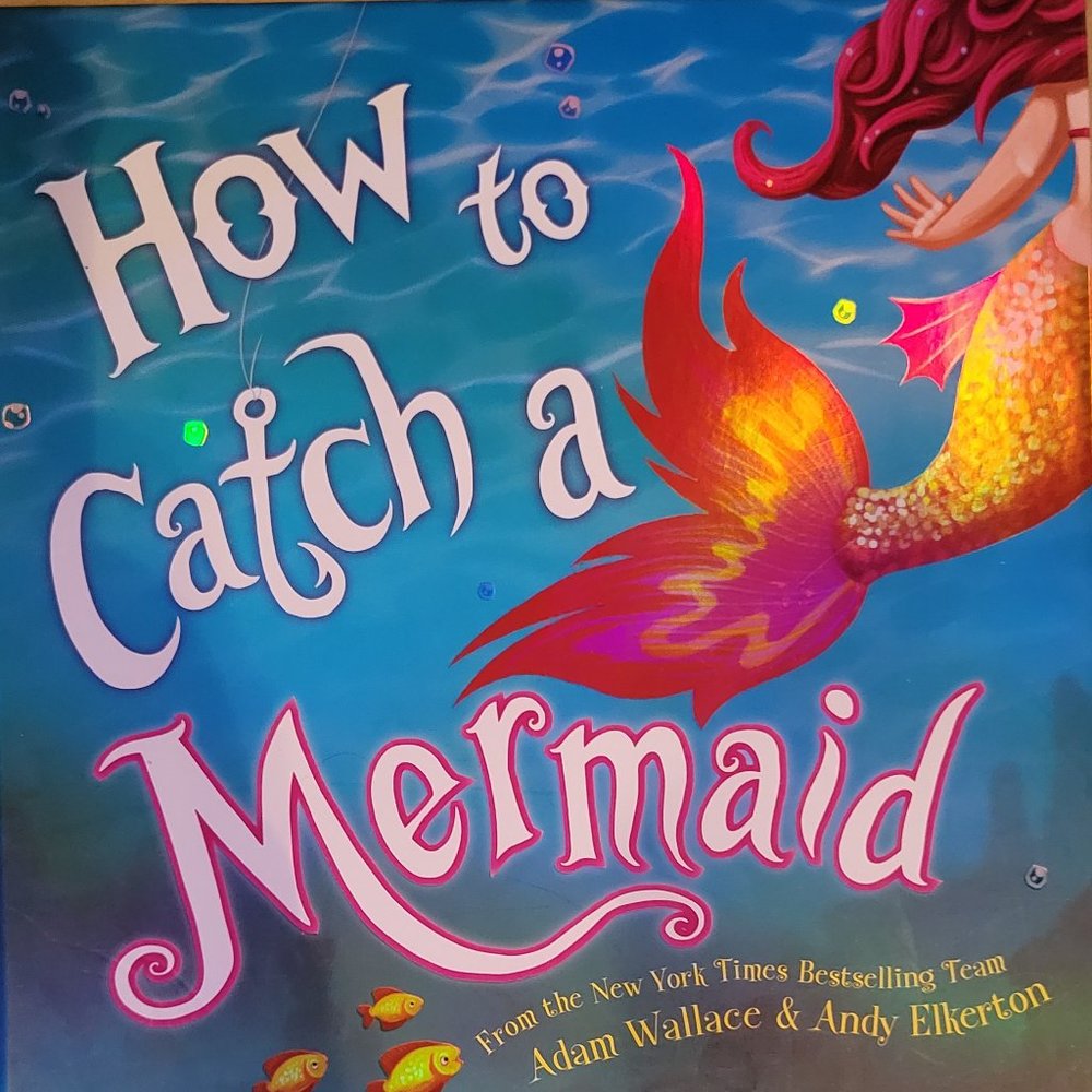 Children book Hardcover How to catch a Mermaid. From New York Bestseller Team